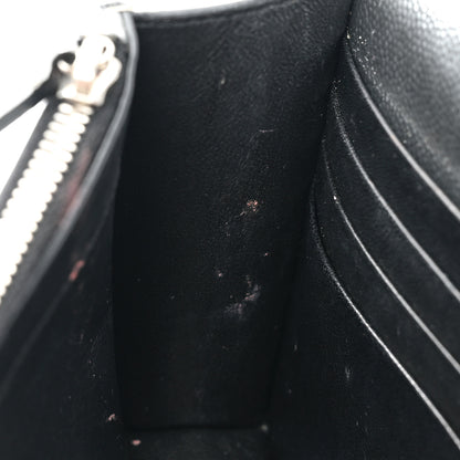 Saint Laurent Grain De Poudre Clasic Kate Monogram Tassel Chain Wallet Argento 14 of 19