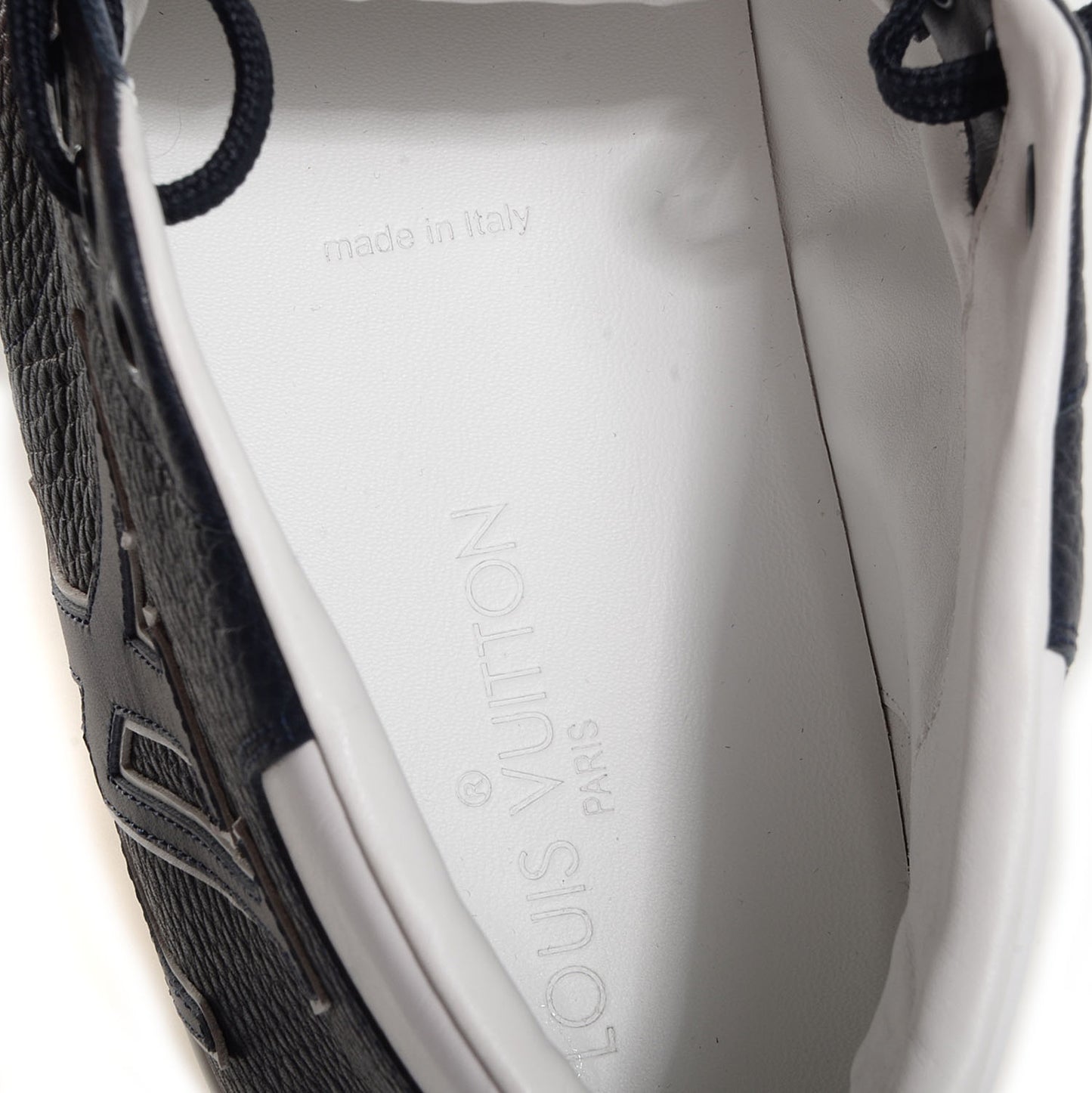 Leather Surfside Sneakers 10 Navy