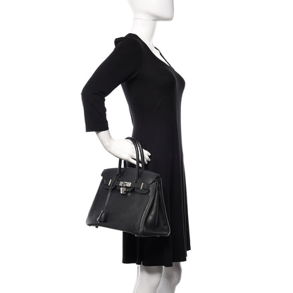 Hermes Epsom Birkin 30 Black 2 of 33