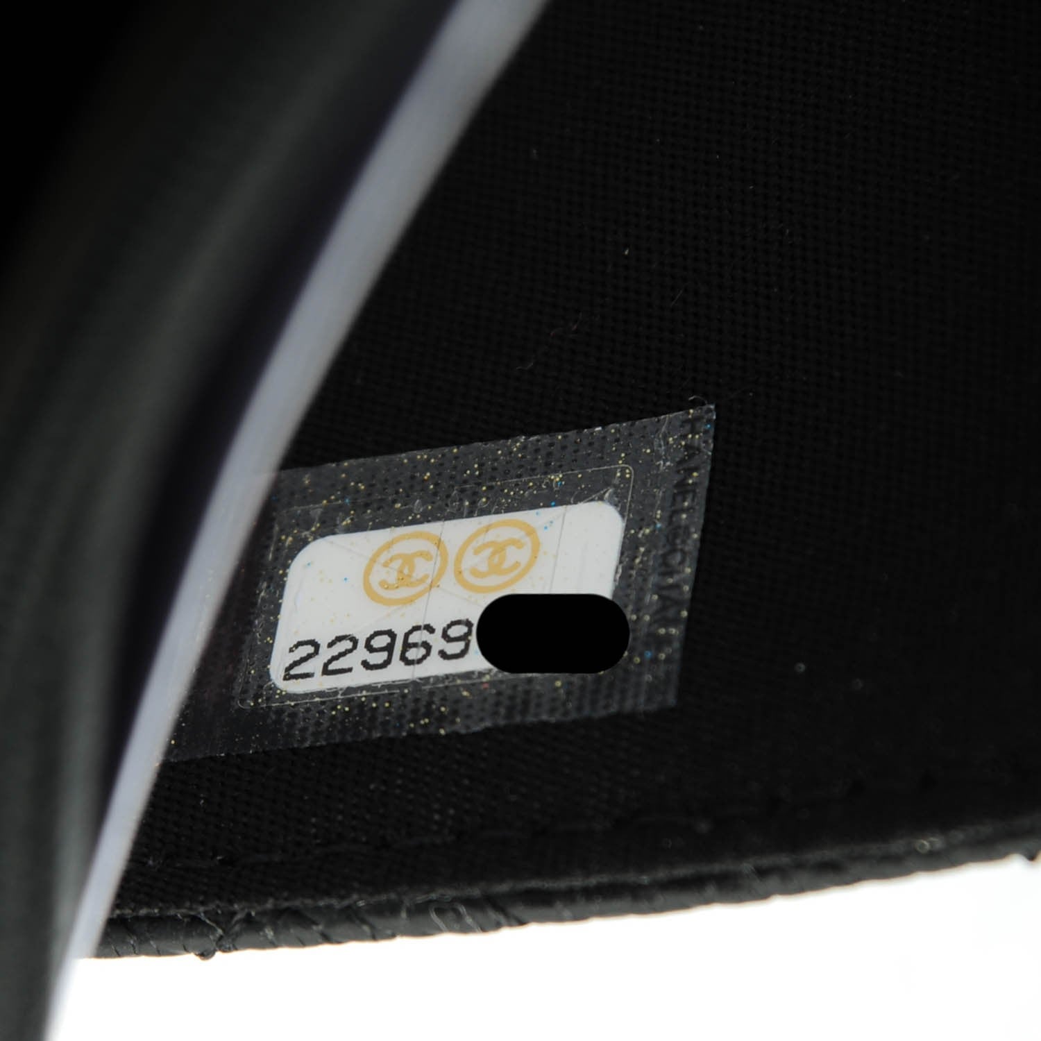 Chanel Caviar Quilted Boy Wallet On Chain WOC Black 8 of 8