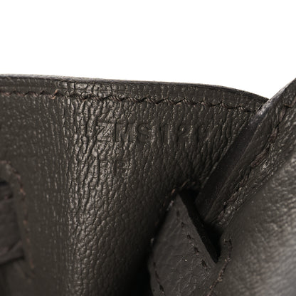 Hermes Togo Birkin 25 Etain 11 of 23
