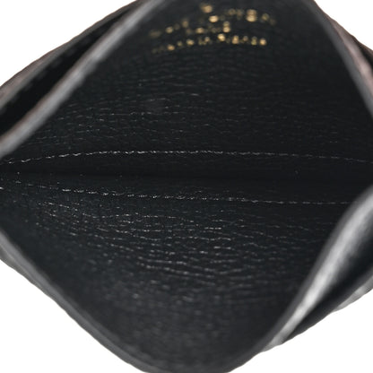 Louis Vuitton Empreinte Monogram LV Charms Card Holder Black 5 of 7
