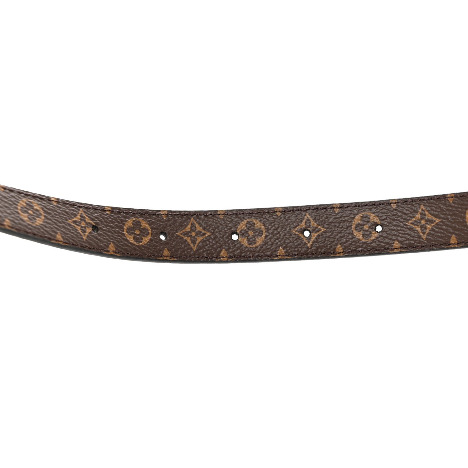 Louis Vuitton Monogram 20mm Pretty Reversible Belt 80/32 Black 6 of 7
