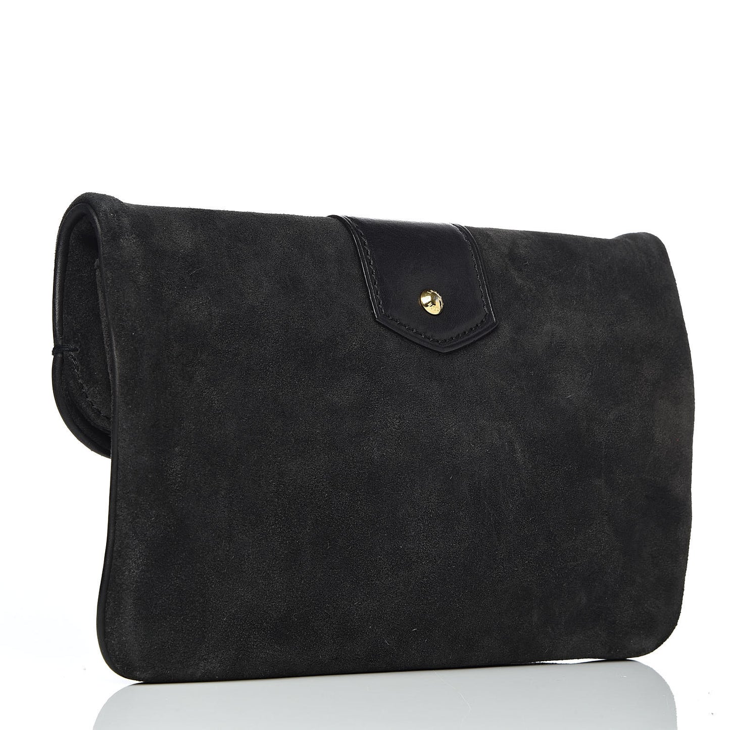Suede SC Slim Clutch Asphalt