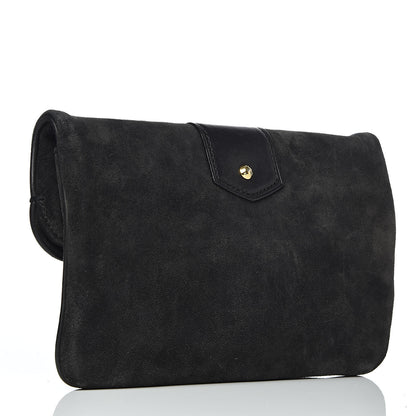 Louis Vuitton Suede SC Slim Clutch Asphalt 3 of 9