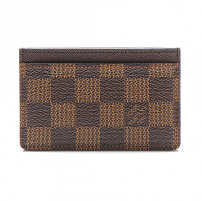 Louis Vuitton Damier Ebene Simple Card Holder 3 of 5