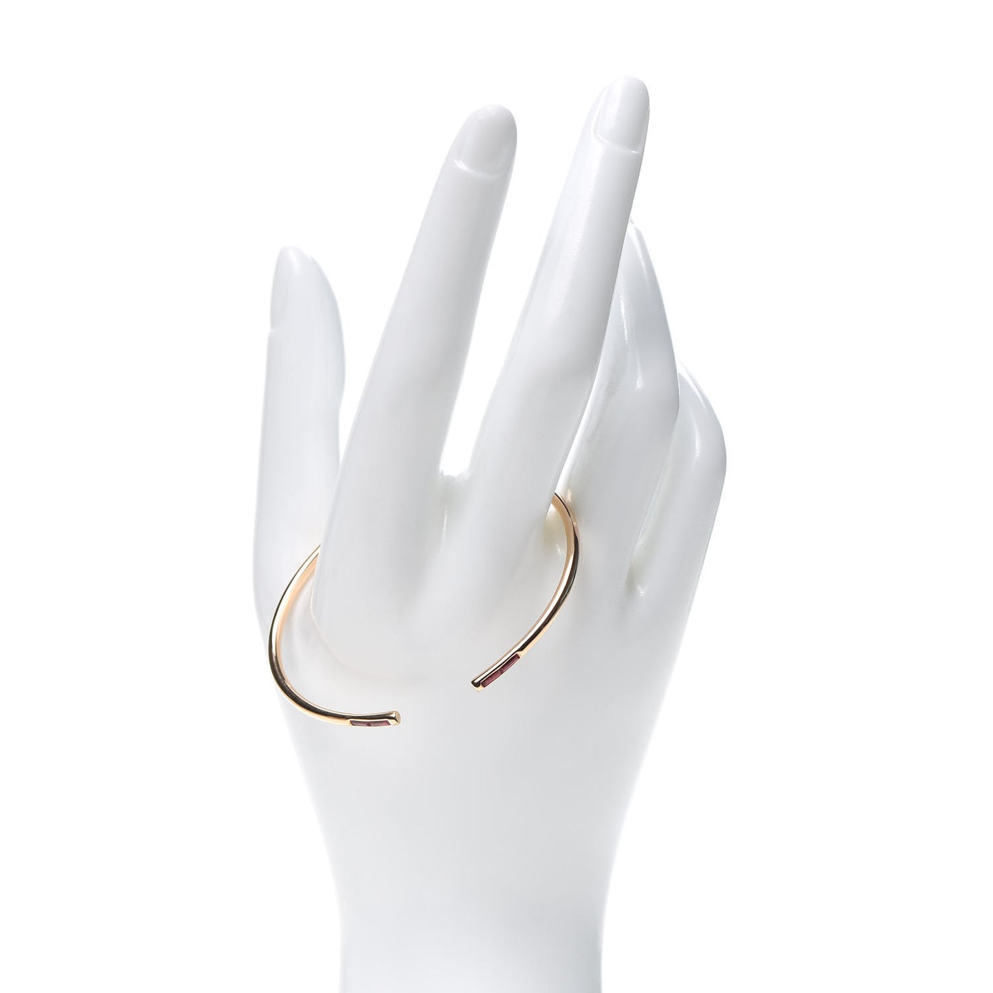 18K Rose Gold Tourmaline Sparklers Wire Bracelet