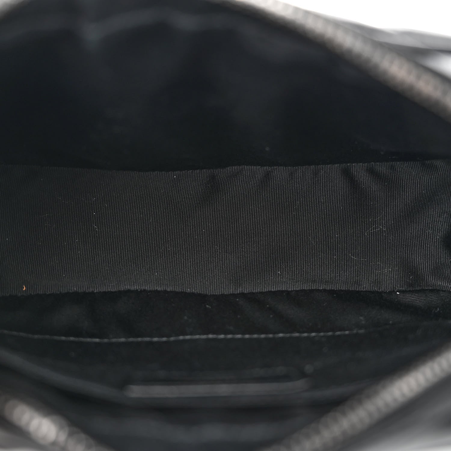 Saint Laurent Calfskin Matelasse Monogram Monochrome Lou Camera Bag Black 5 of 12