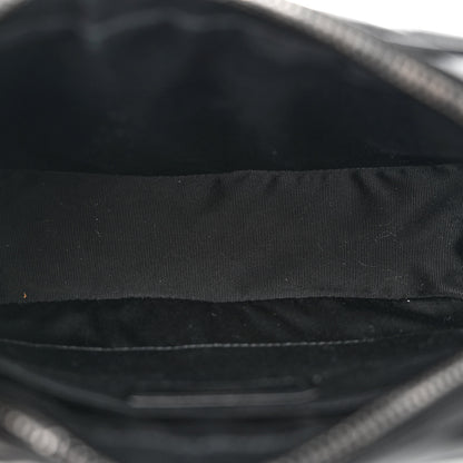Saint Laurent Calfskin Matelasse Monogram Monochrome Lou Camera Bag Black 5 of 12