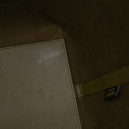 Burberry Cotton Check Medium London Tote Bag Olive Green 13 of 13