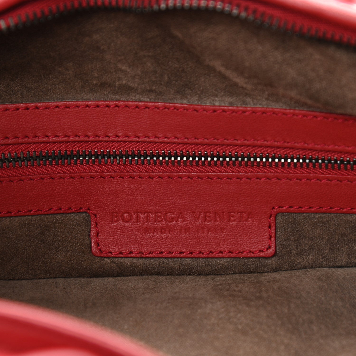 Bottega Veneta Nappa Intrecciato Ruffle Large Veneta Hobo Red 5 of 8