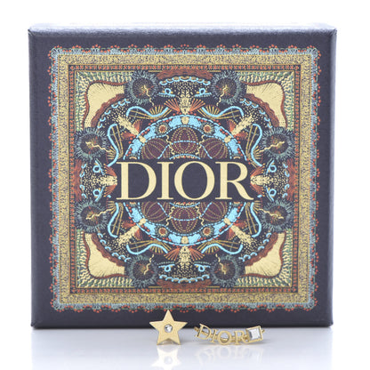 Christian Dior Metal Crystal Dio(r)evolution Earrings Gold 6 of 6