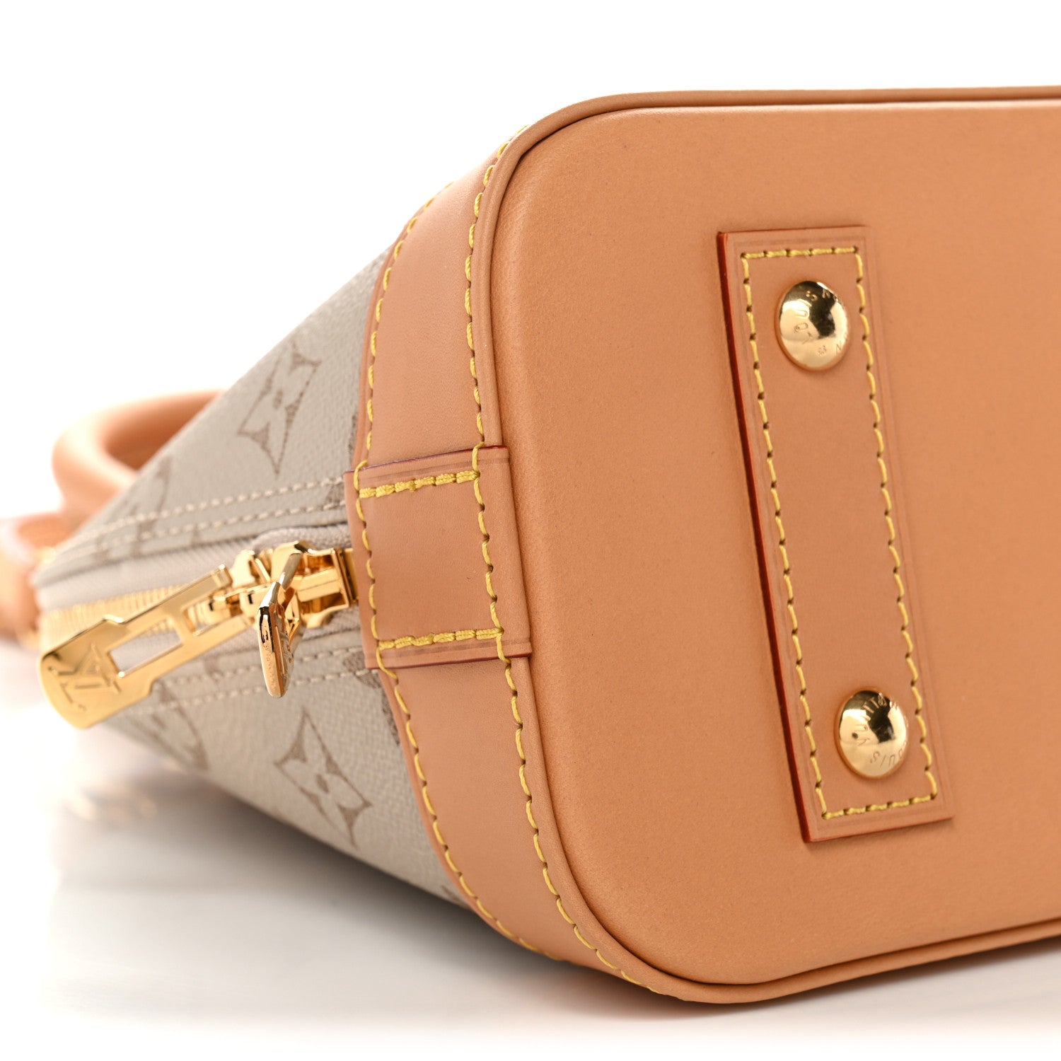 Louis Vuitton Monopaname Alma BB Beige Ocher 8 of 10
