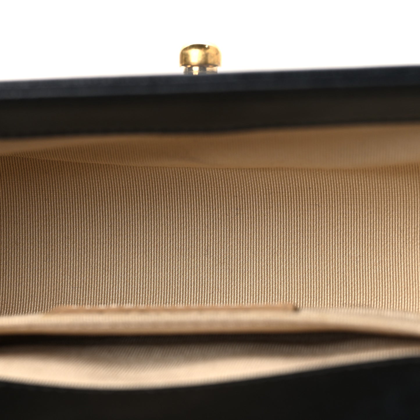 Lambskin Quilted Small Chain Detail Boy Flap Black