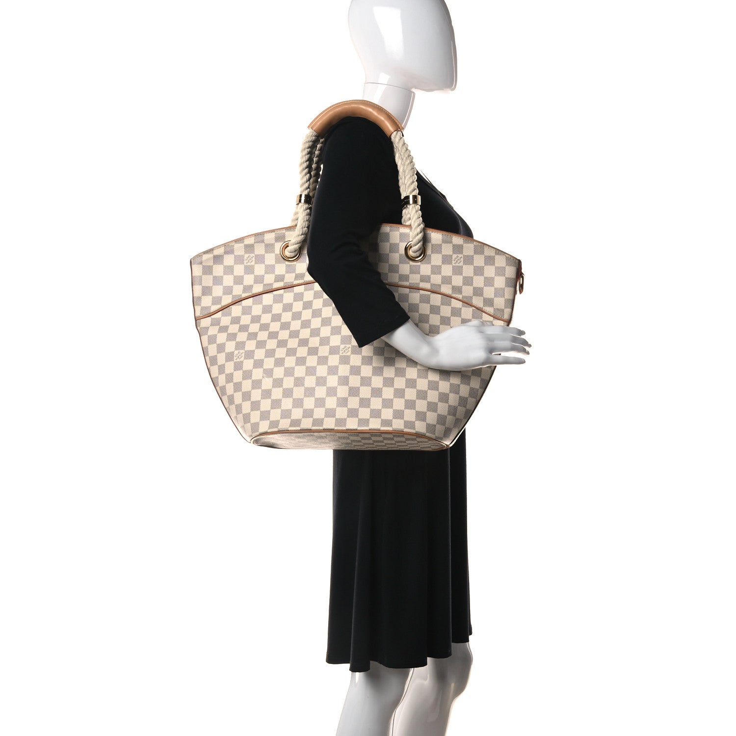 Louis Vuitton Damier Azur Pampelonne GM 2 of 12