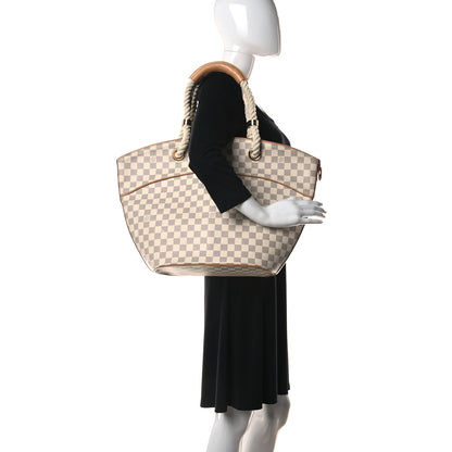 Louis Vuitton Damier Azur Pampelonne GM 2 of 12