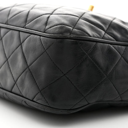 Chanel Lambskin Quilted Camera Case Black 11 of 11