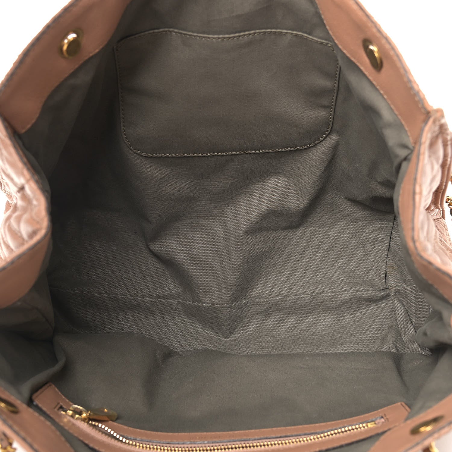 Marc Jacobs Calfskin Quilted Juliette Tote Beige 5 of 13