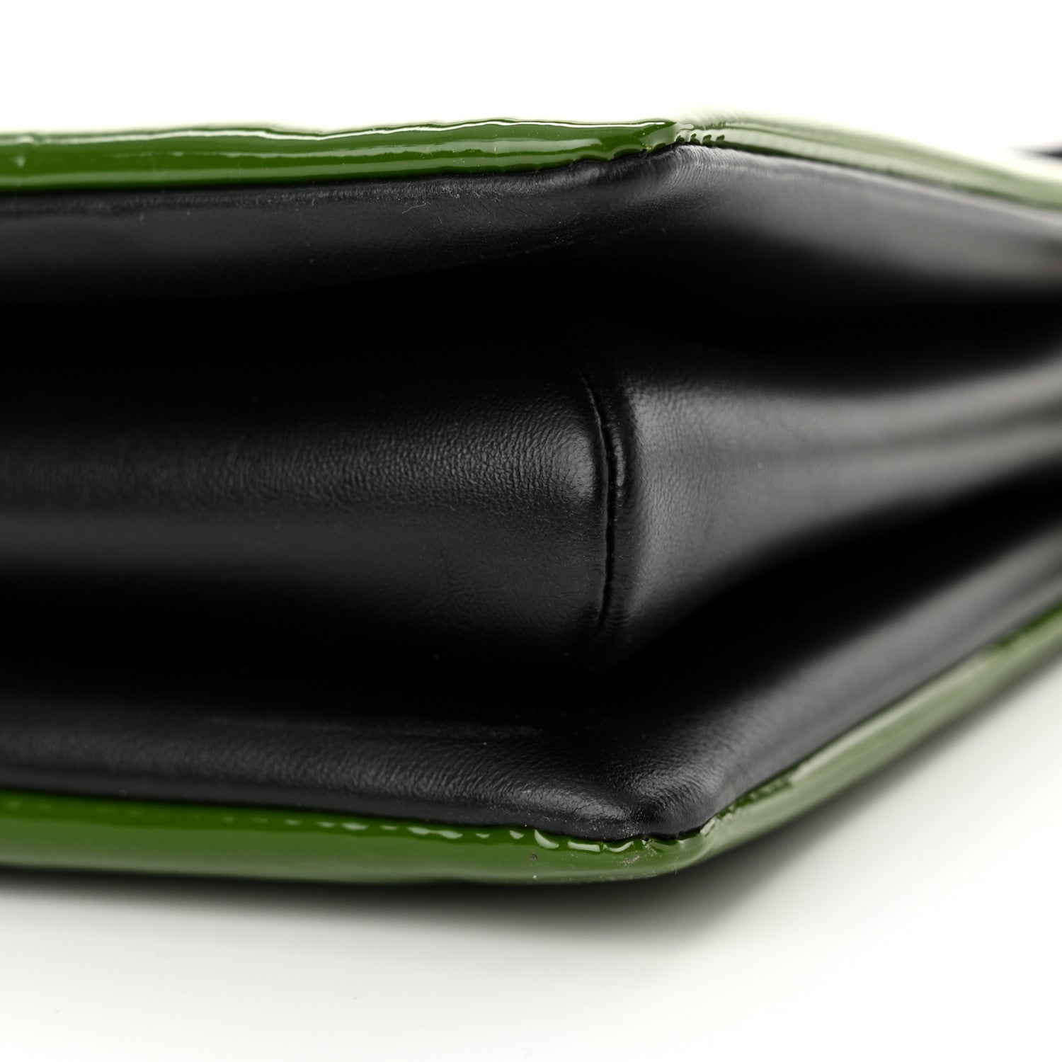 Louis Vuitton Patent Embossed Monogram Coussin PM Green Black 10 of 10
