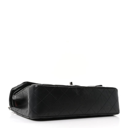 Chanel Lambskin Quilted Medium Double Flap Black 3 of 10