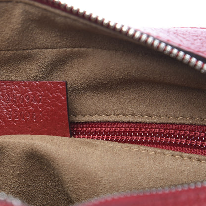 Gucci GG Supreme Monogram Tian Web Camera Bag Beige Multicolor Red 8 of 10