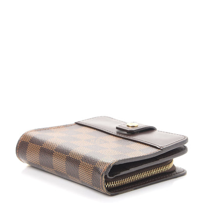 Louis Vuitton Damier Ebene Zippe Zipped Compact Wallet 4 of 10
