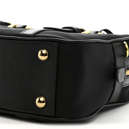 Prada Tessuto Nylon Saffiano Bauletto Black 10 of 10