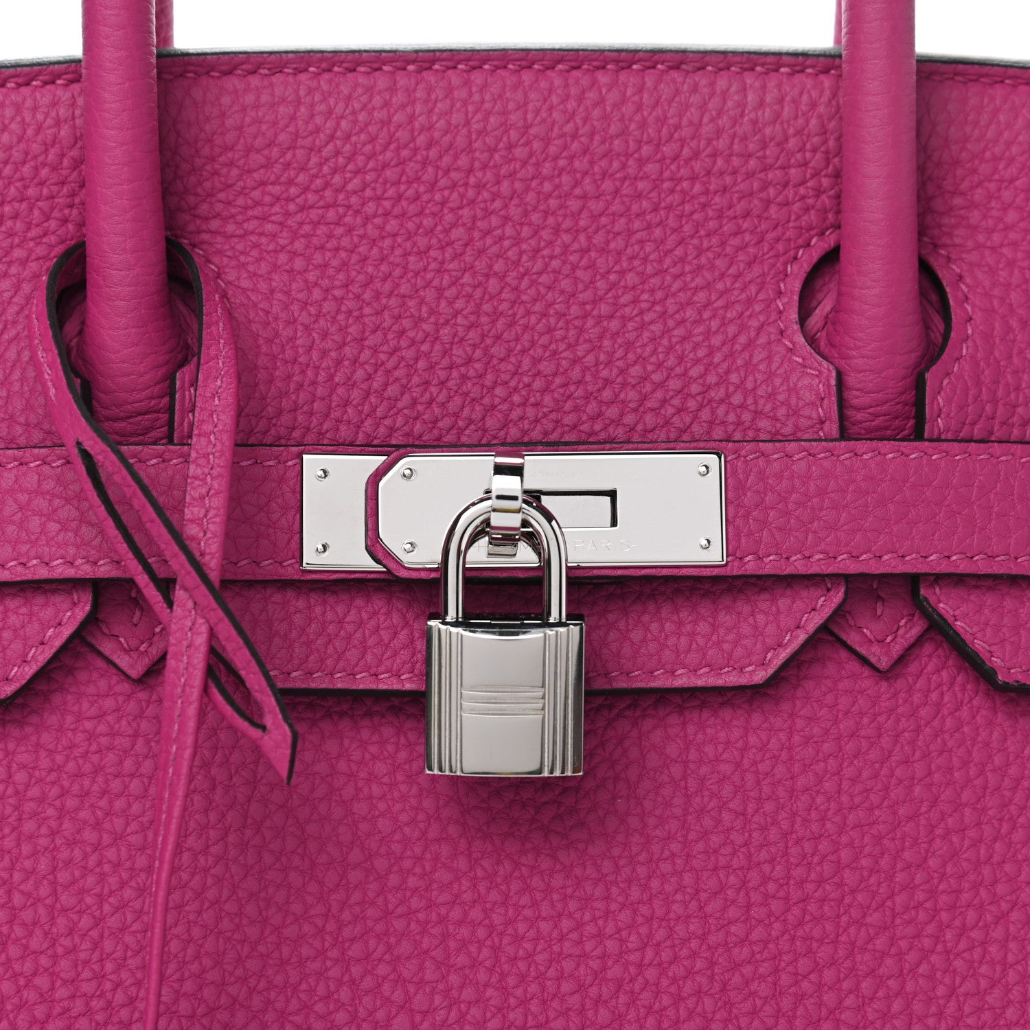 Hermes Togo Birkin 30 Rose Pourpre 9 of 10