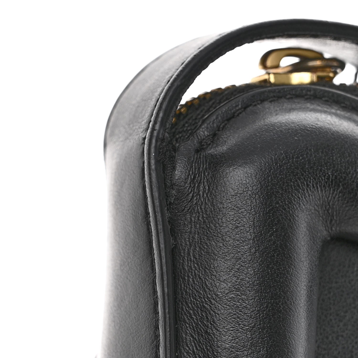 Mansur Gavriel Smooth Calfskin Mini M Frame Bag Black 11 of 11