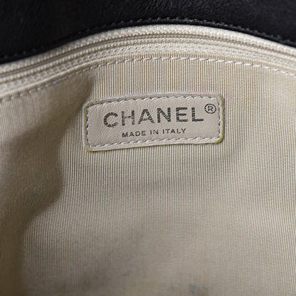 Chanel Washed Lambskin Quilted Maxi Chain Around Flap Black 5 of 13