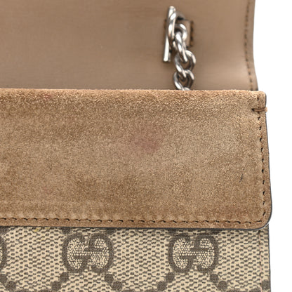 Gucci GG Supreme Monogram Super Mini Dionysus Shoulder Bag Taupe 11 of 11