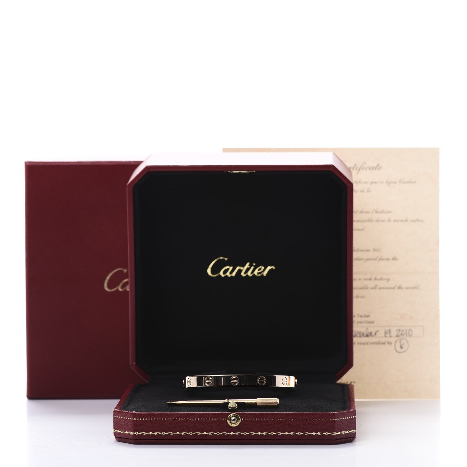 Cartier 18K Pink Gold LOVE Bracelet 16 5 of 5