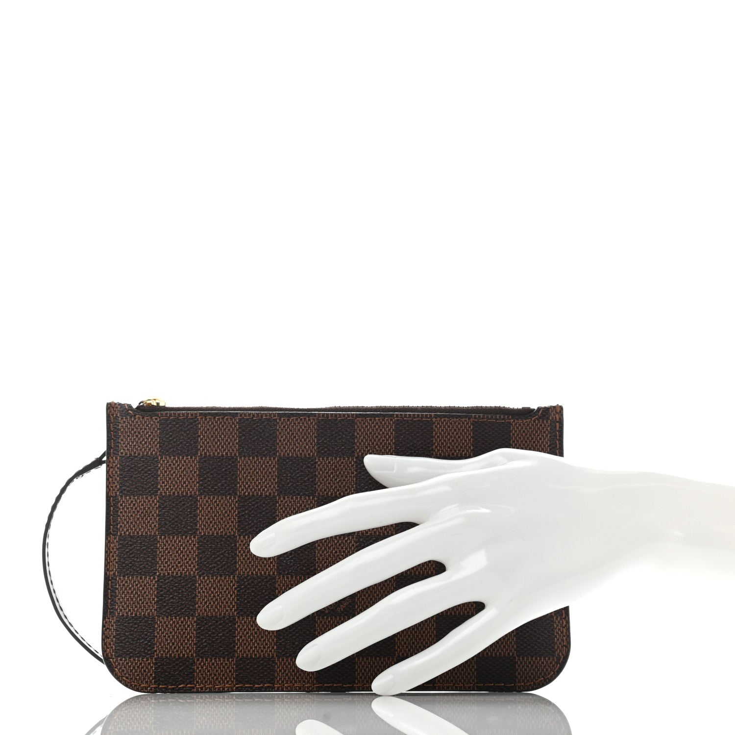 Louis Vuitton Damier Ebene Neverfull PM Pochette 2 of 7