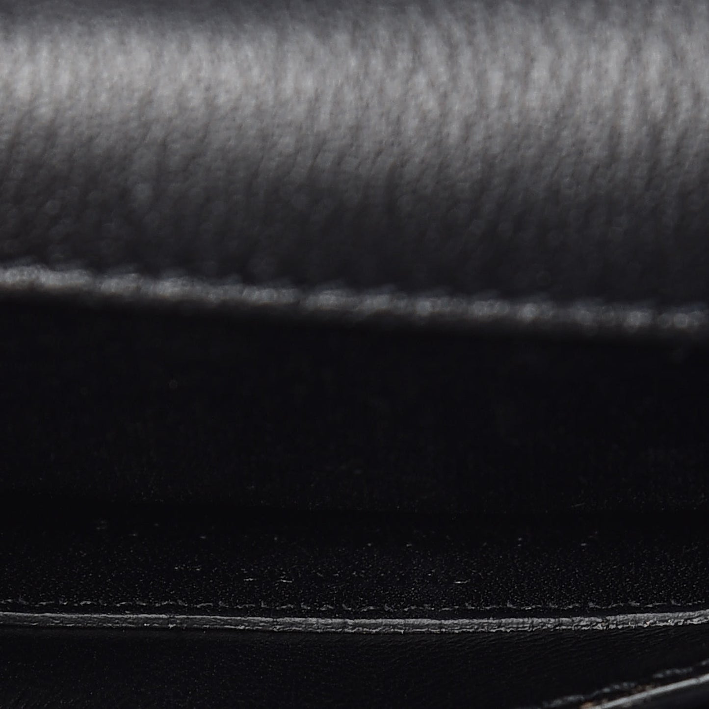 Calfskin Fringe Small Monogram Satchel Black