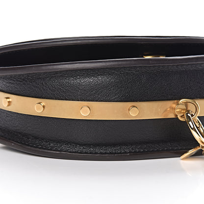 Chloe Calfskin Small Nile Bracelet Minaudiere Bag Black 9 of 11