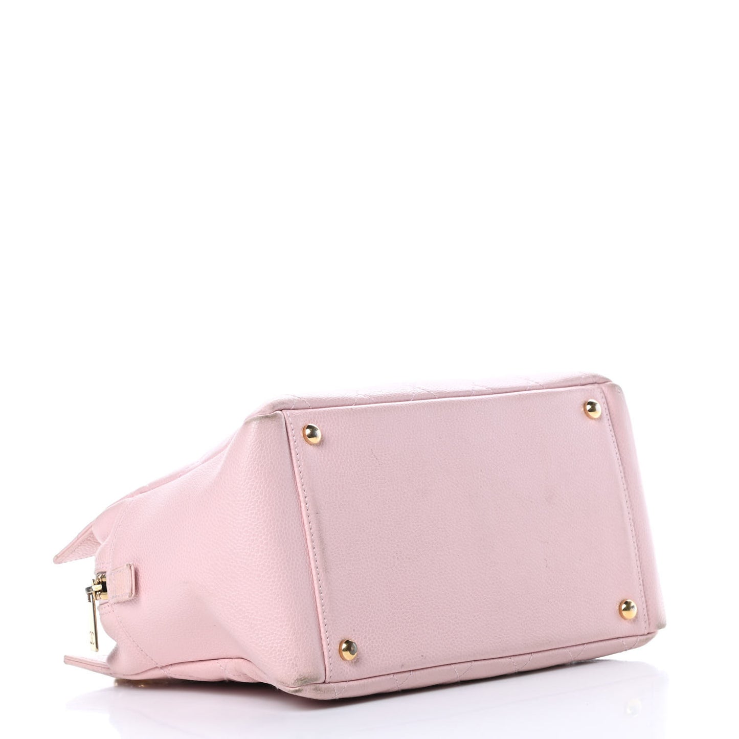 Caviar Quilted Petit Timeless Shopping Tote PTT Pink