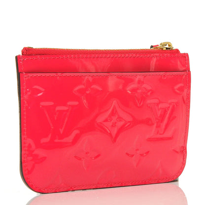 Louis Vuitton Vernis Key Pouch Hot Pink 3 of 6