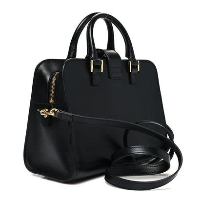 Saint Laurent Calfskin Monogram Baby Cabas Black 4 of 11
