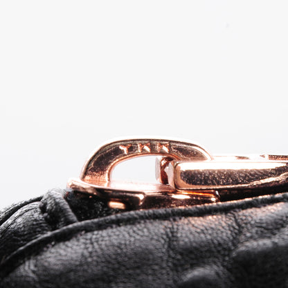 Alexander Wang Pebbled Lambskin Rocco Black w Rose Gold Hardware 12 of 12