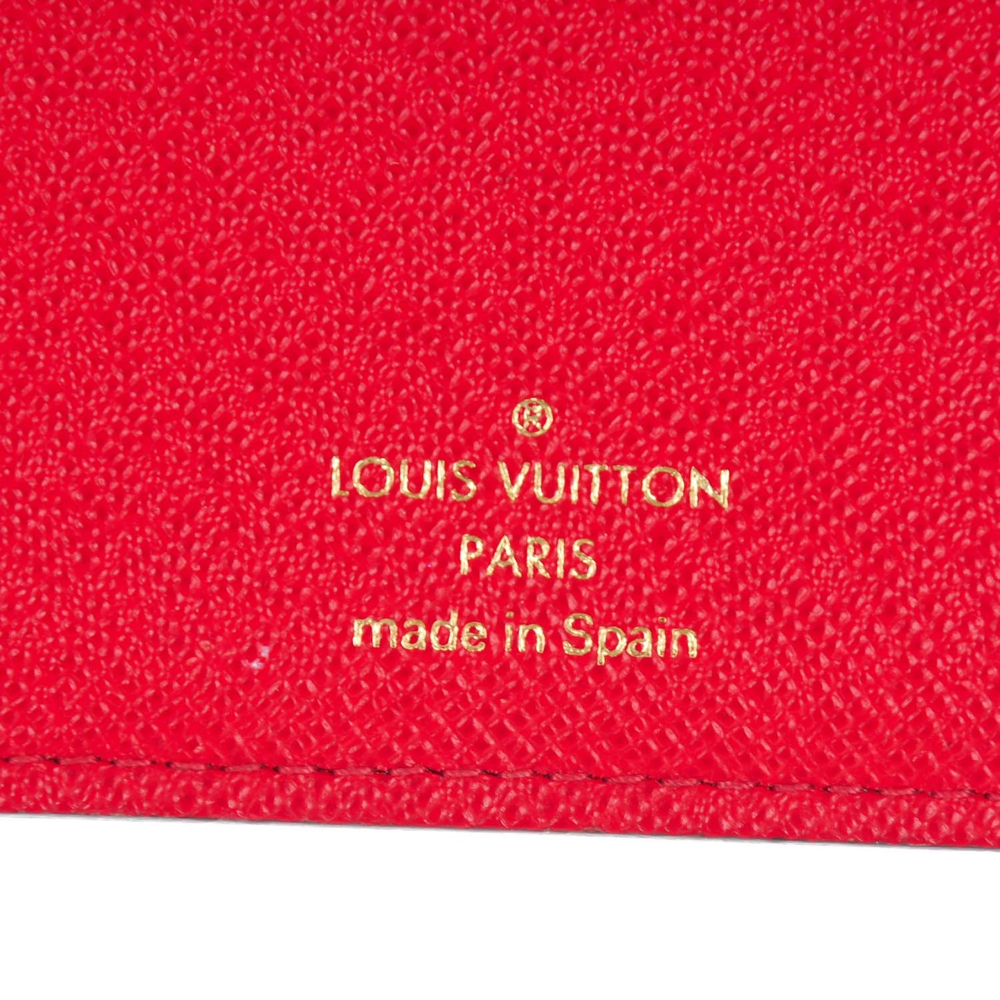 Monogram Insolite Wallet Red