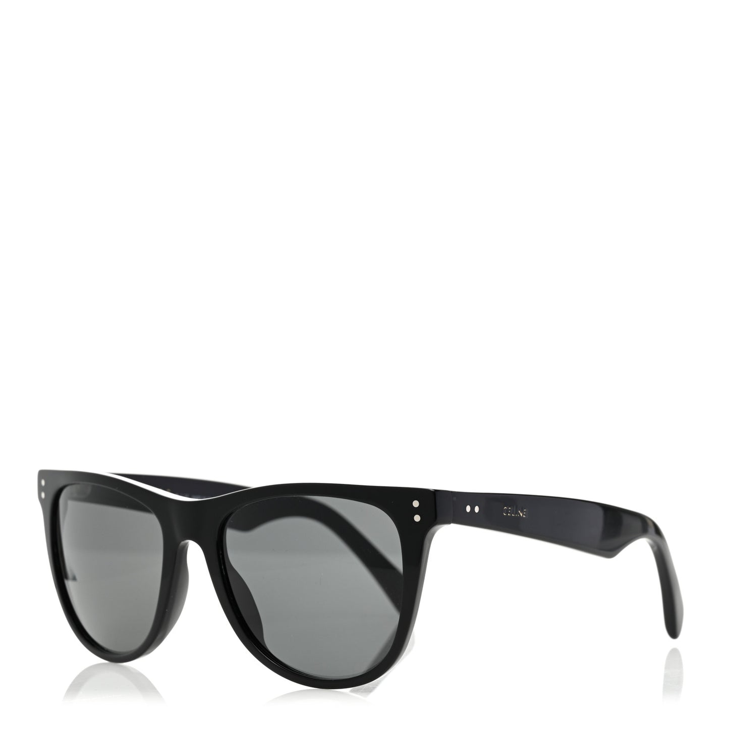 Acetate Polarized Square Sunglasses CL40088I Black