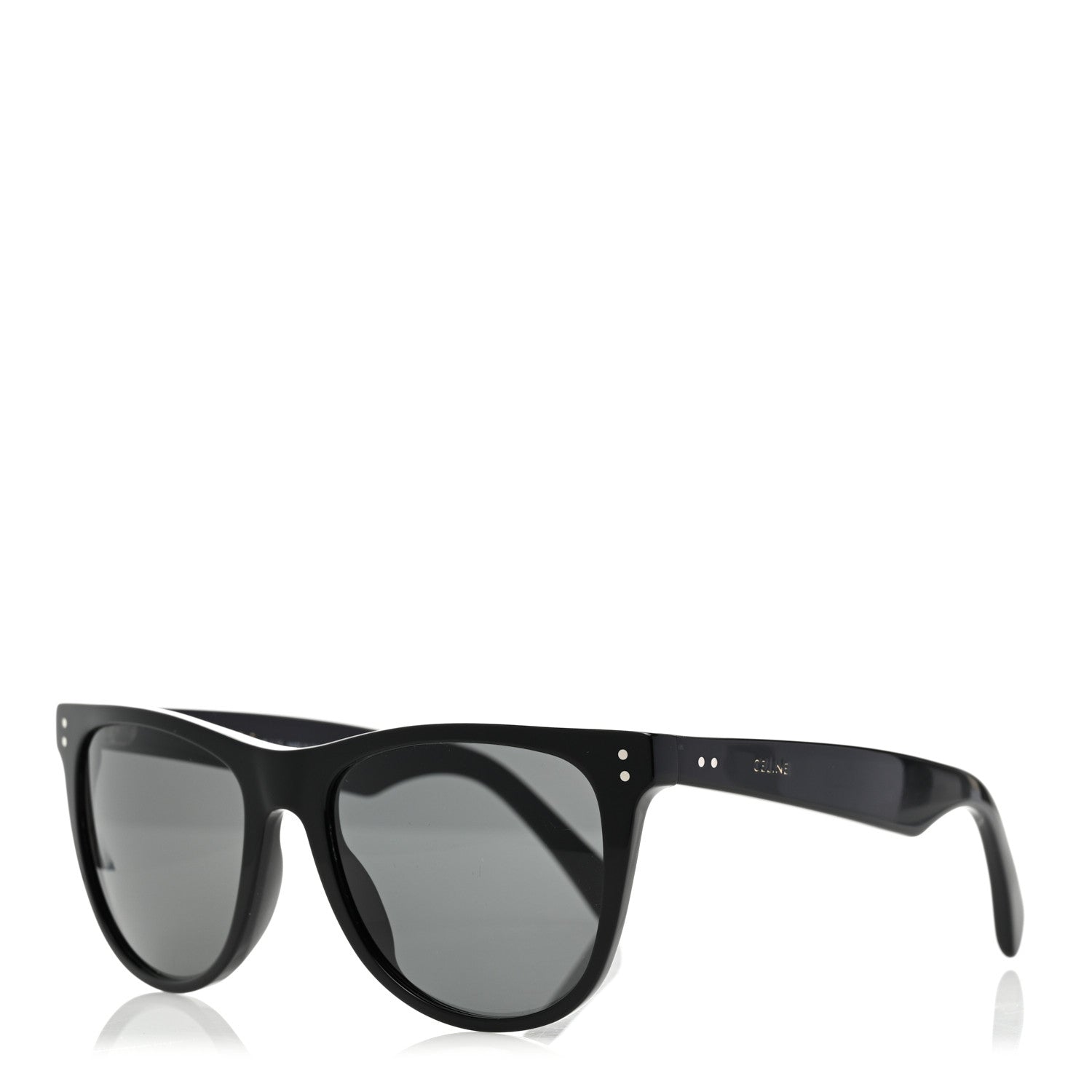Celine Acetate Polarized Square Sunglasses CL40088I Black 1 of 7