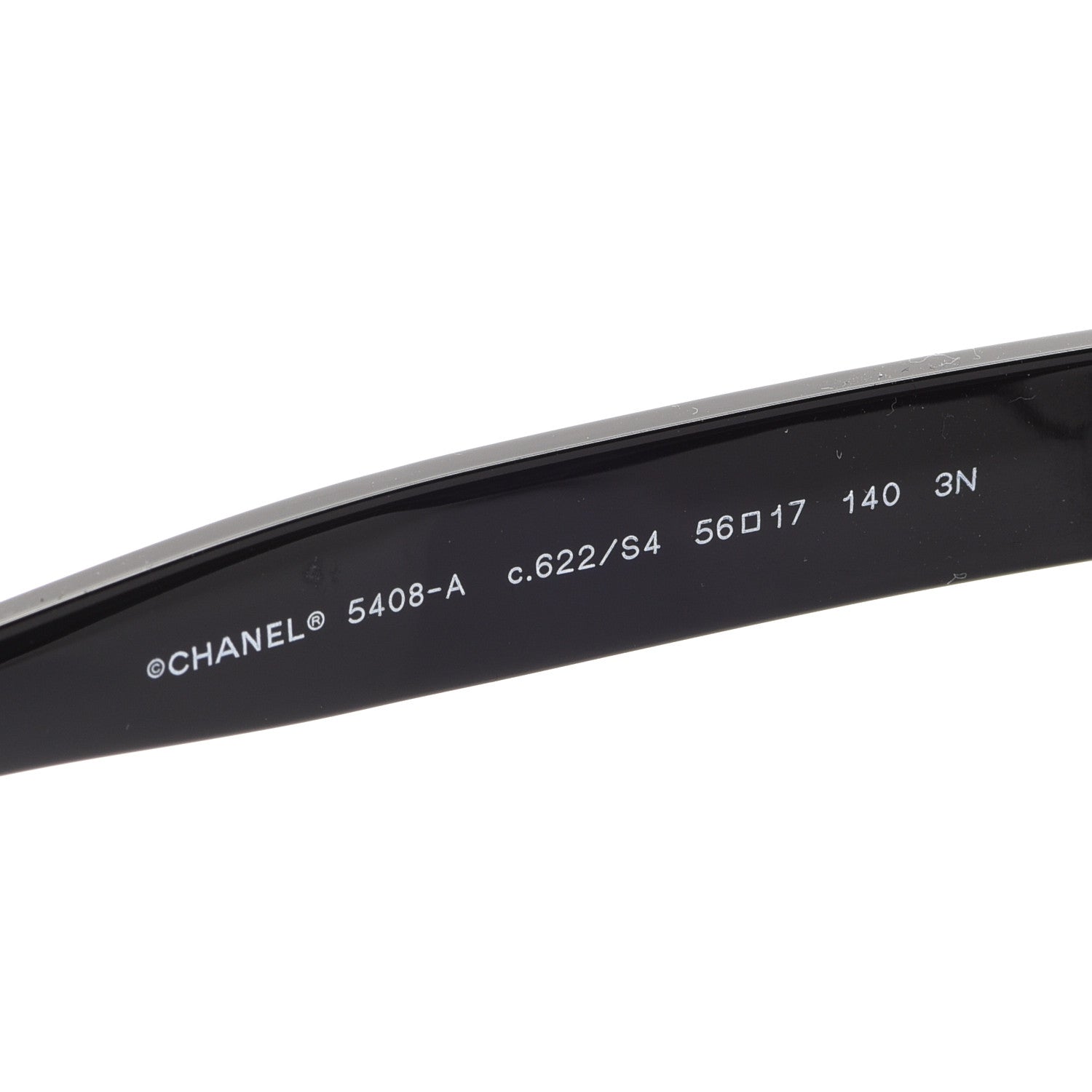 Chanel Acetate Square Sunglasses 5408 Black 5 of 8