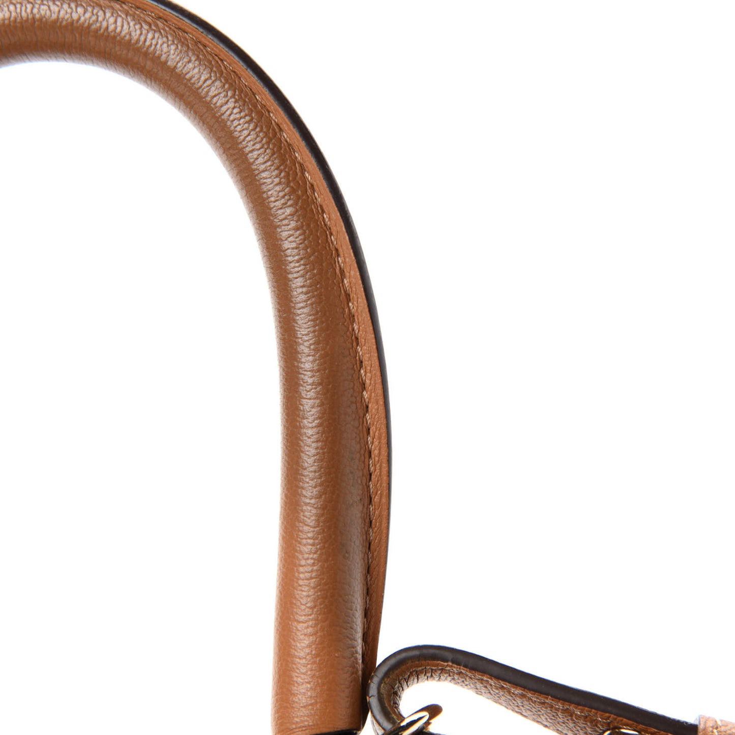 Calfskin Mini Brillant East West Satchel Natural