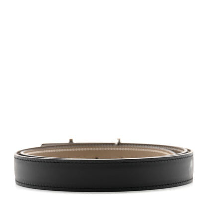 Hermes Epsom Swift 24mm My H Belt 90 36 Black Etoupe 2 of 7