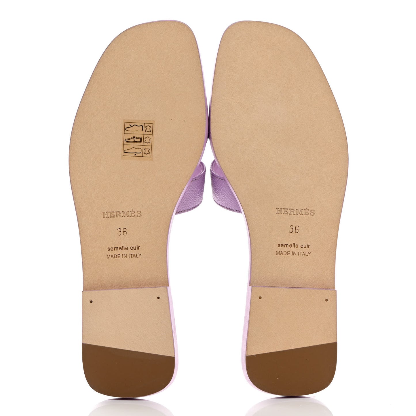 Epsom Oran Sandals 36 Violet Amethyste