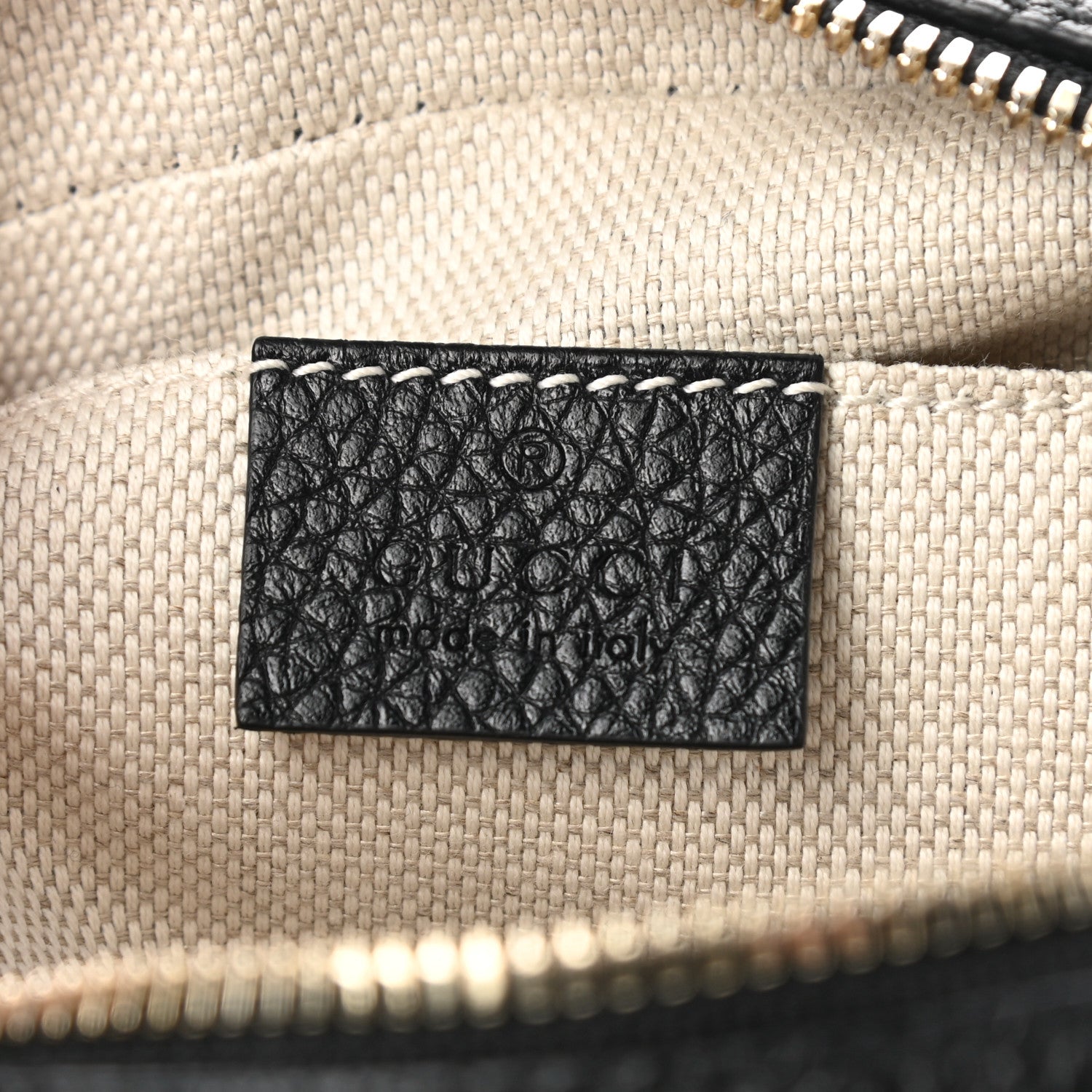 Gucci Pebbled Calfskin Small Soho Disco Bag Black 6 of 10