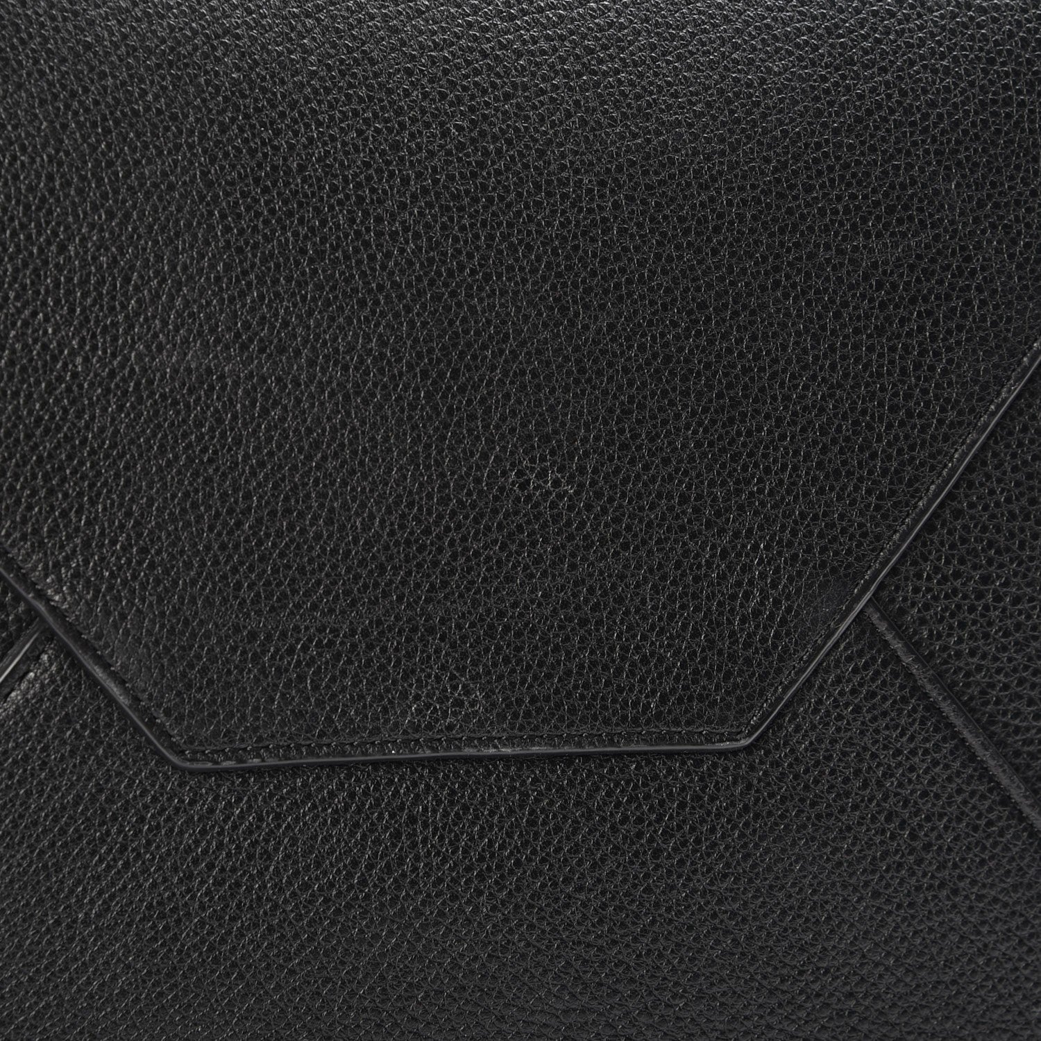 Celine Soft Grained Calfskin Medium Belt Cabas Phantom Black 8 of 9