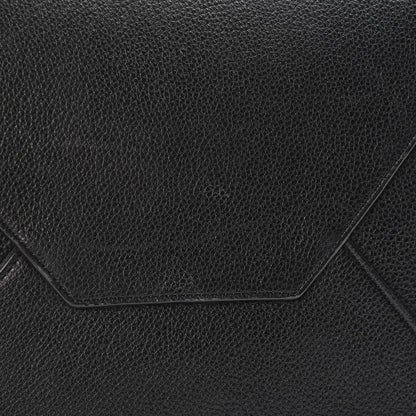 Celine Soft Grained Calfskin Medium Belt Cabas Phantom Black 8 of 9