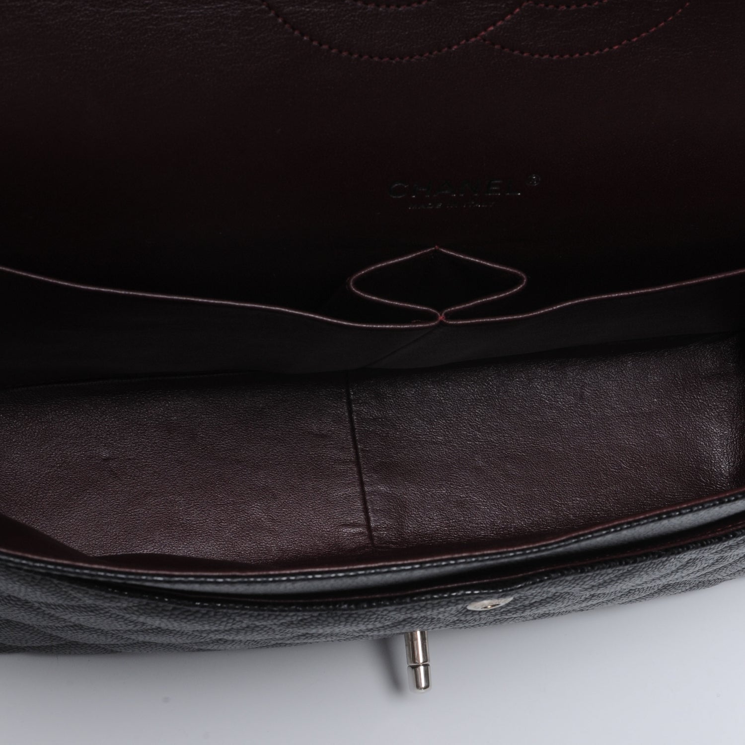 Chanel Caviar Maxi Single Flap Black 7 of 8